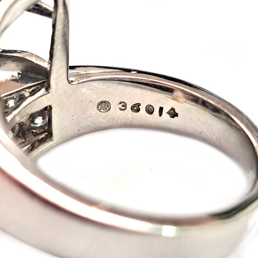 Oscar Heyman Ruby Sapphire Diamond Cocktail Statement Ring