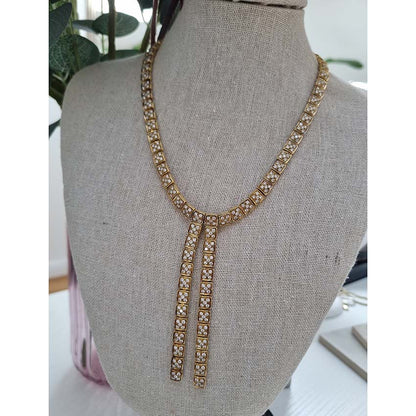 Italian Chimento Diamond Set 18ct Yellow Gold Necklace, 10 carats