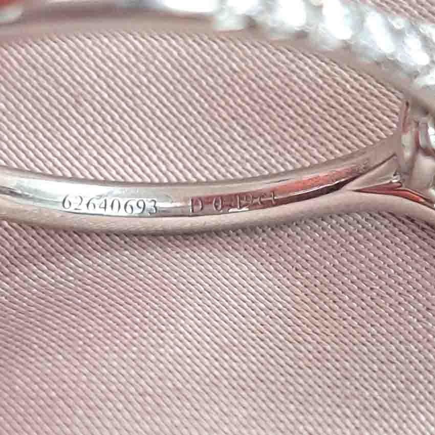 Tiffany and Co Soleste Diamond Cluster Engagement Ring