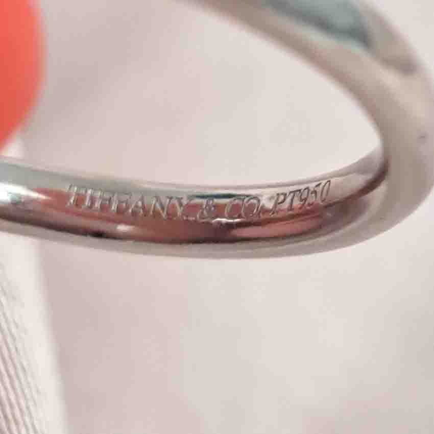 Tiffany and Co Platinum Wave Wedding Band by Elsa Peretti