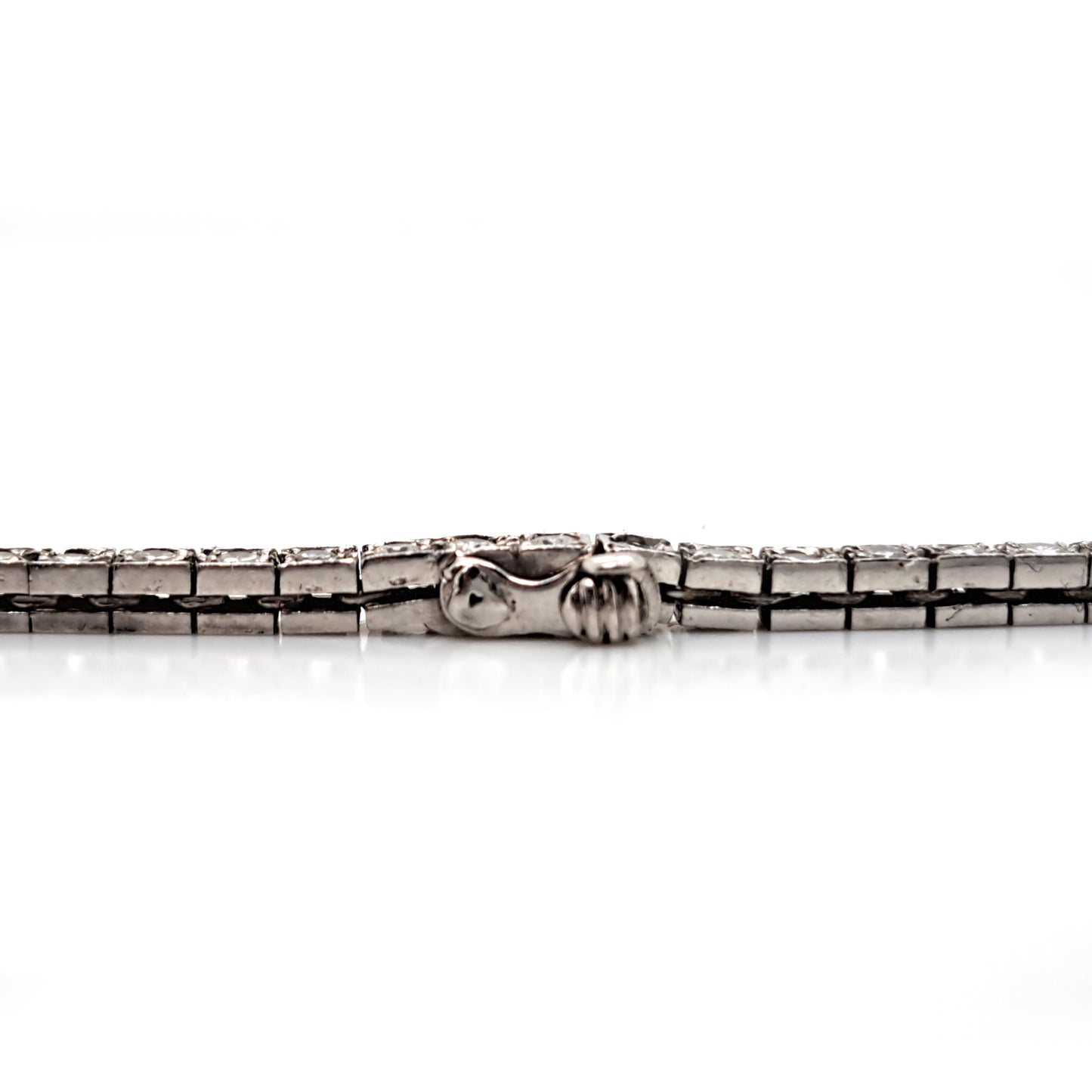 Art Deco Oscar Heyman 8ct Diamond Necklace in Platinum, 8cts