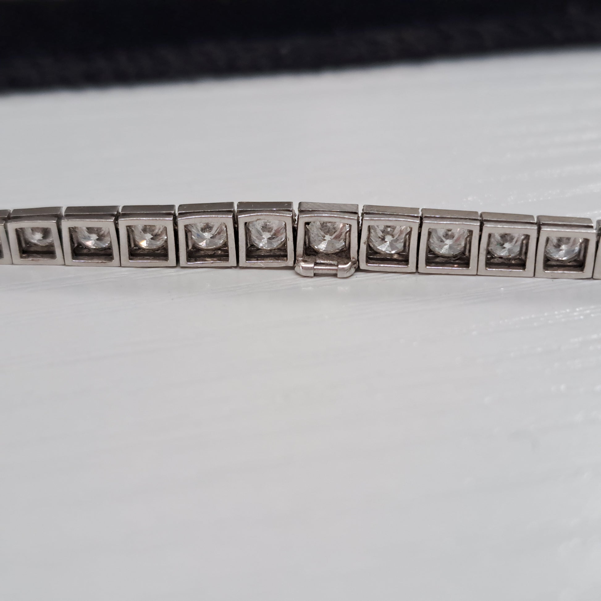 Art Deco Oscar Heyman 8ct Diamond Necklace in Platinum, 8cts