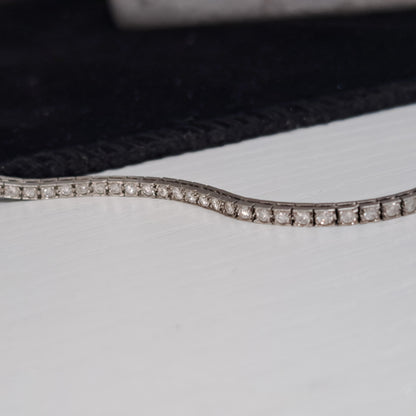 Art Deco Oscar Heyman 8ct Diamond Necklace in Platinum, 8cts