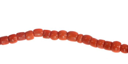 Antique Victorian Coral Necklace with Gold Clasp