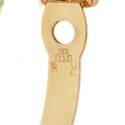 Tiffany & Co. Tesoro 18 Carat Gold Emerald And Diamond Watch