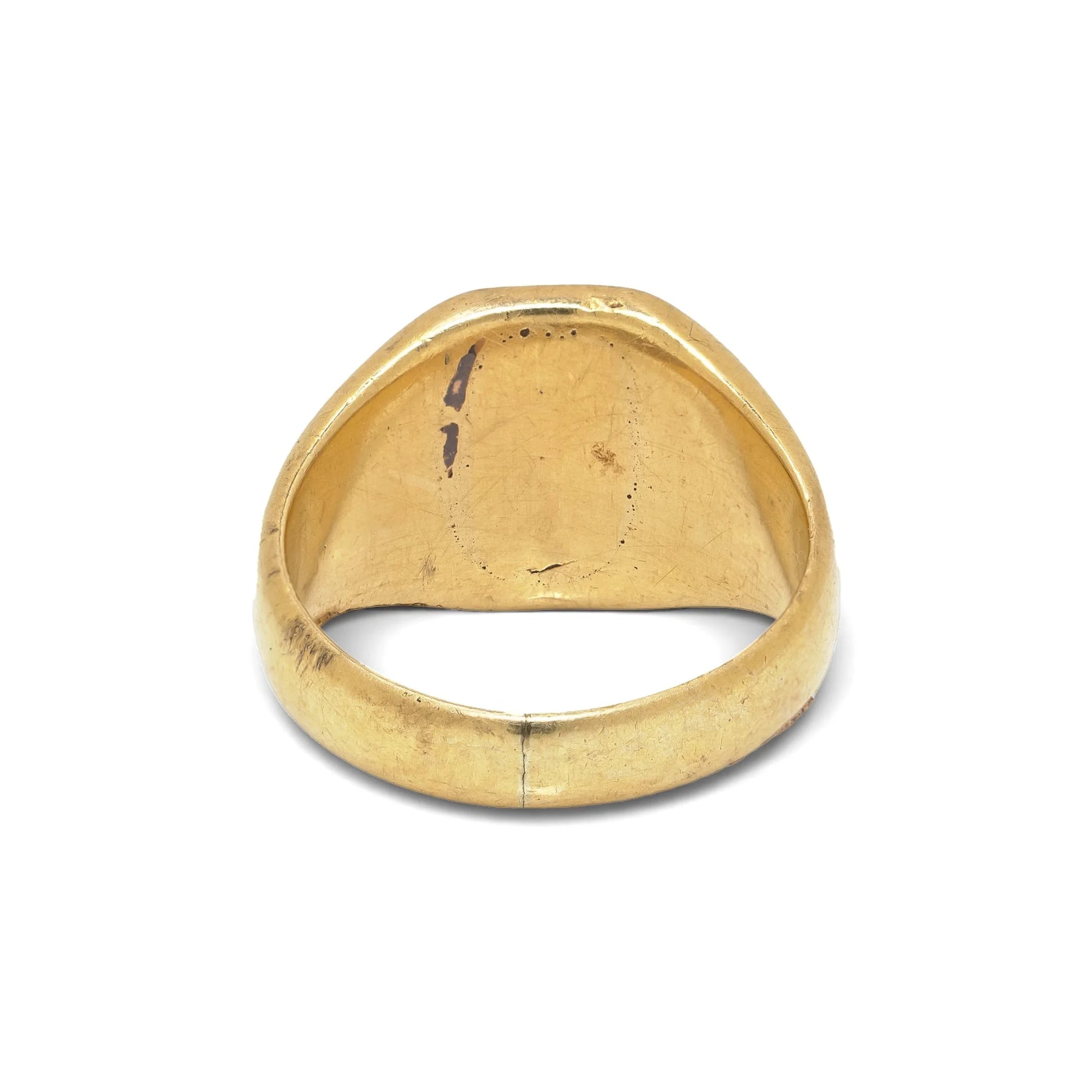 Early 20th Century 18 Carat Gold Carnelian Intaglio Signet Ring