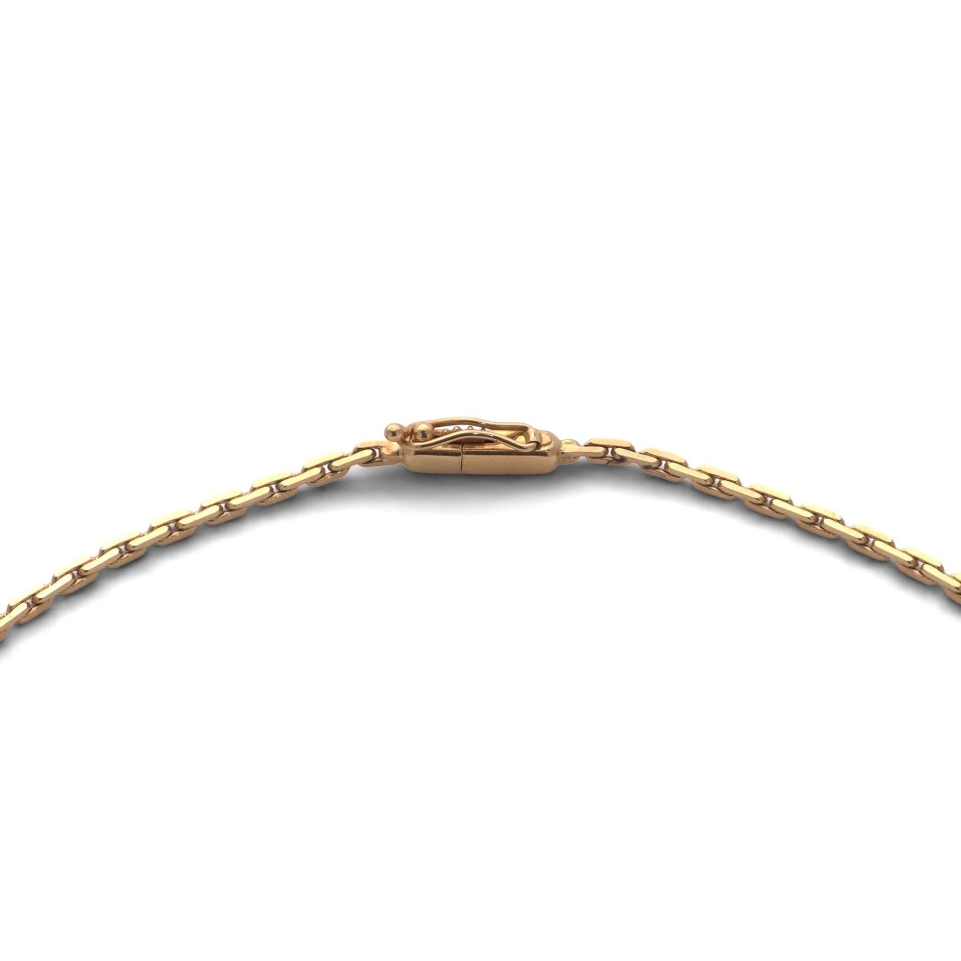 Vintage 18 Carat Gold Ruby And  Diamond Necklace, 1983