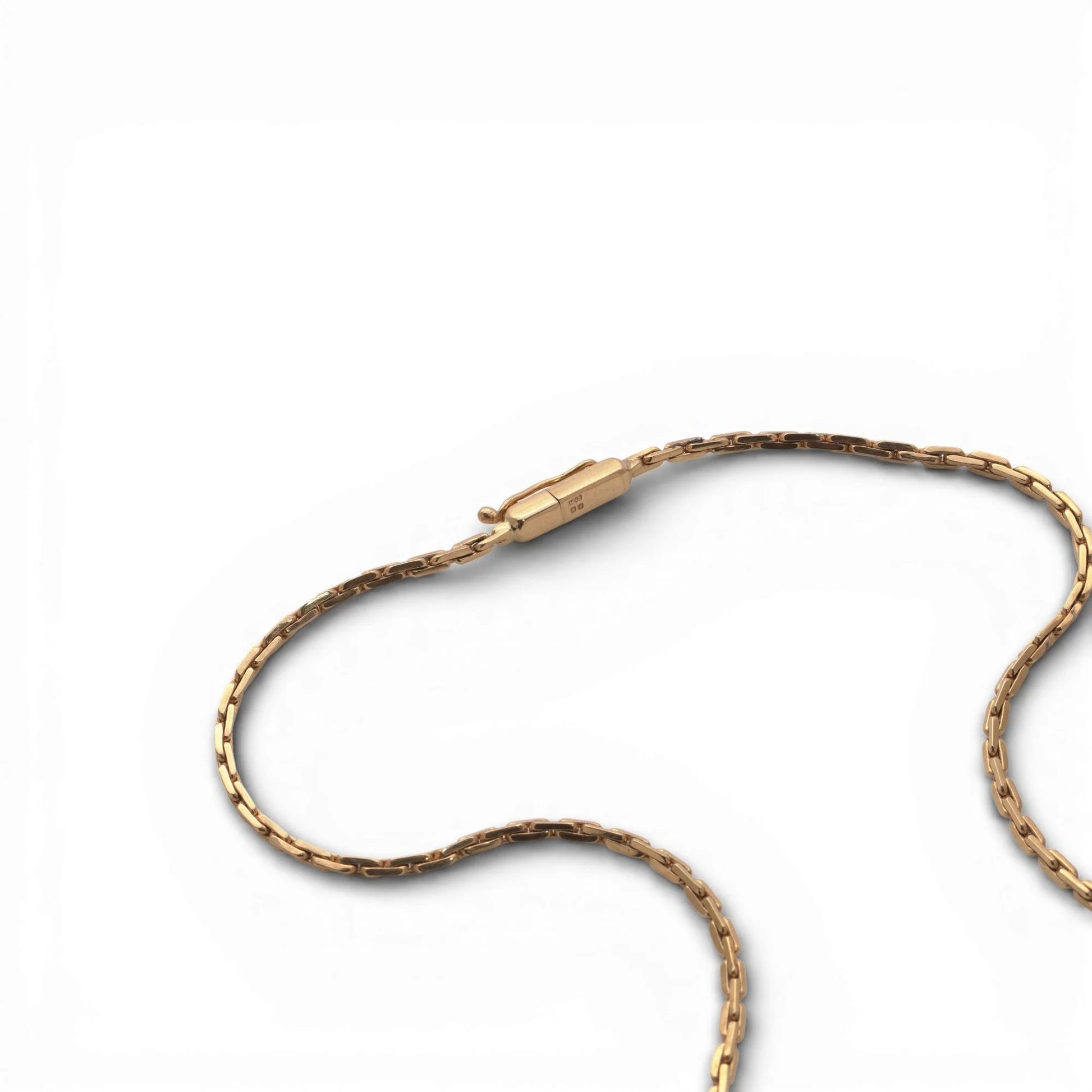 Vintage 18 Carat Gold Ruby And  Diamond Necklace, 1983