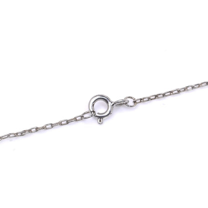 Edwardian Platinum Tahitian Pearl And Diamond Drop Necklace