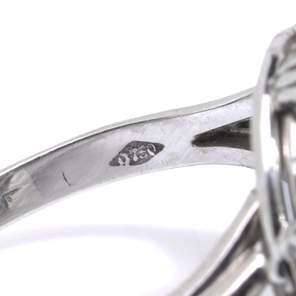 Art Deco 18 Carat Gold South Sea Cultured Pearl And Diamond Ring