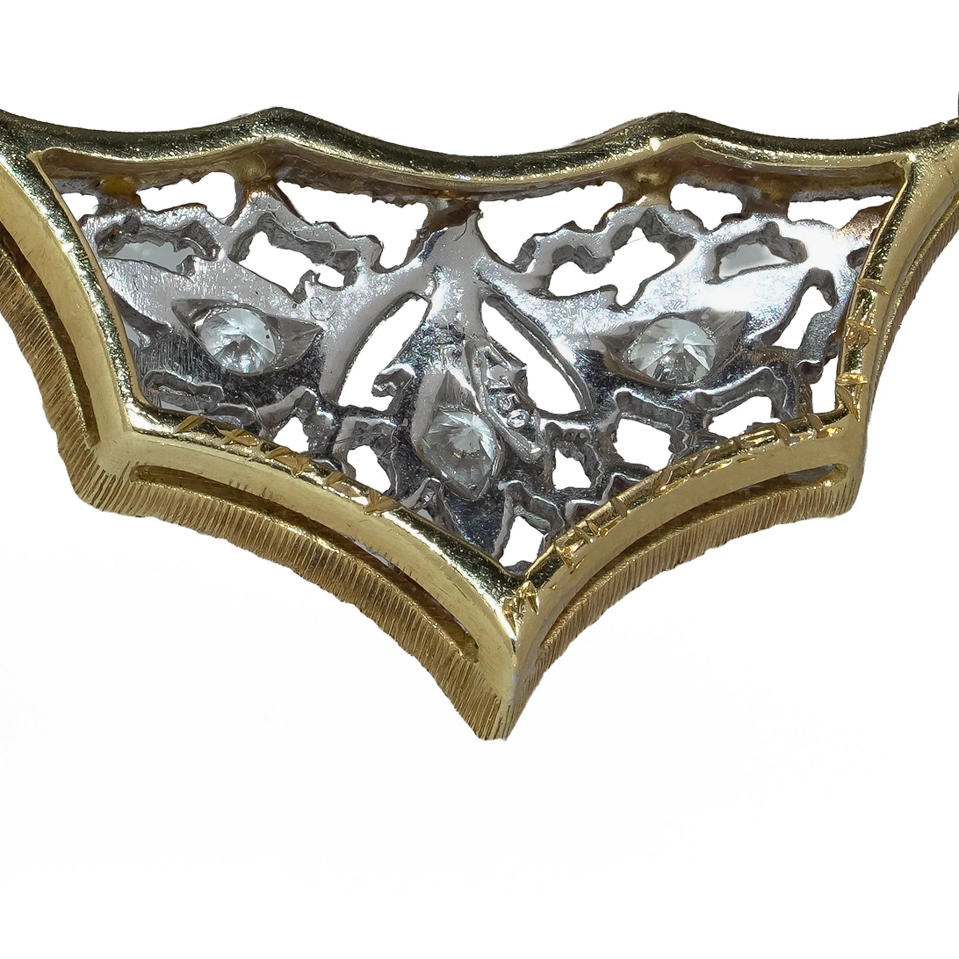 Vintage Buccellati 18KT Gold and Diamond Necklace