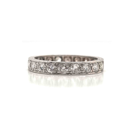 Art Deco Diamond Full Eternity Ring