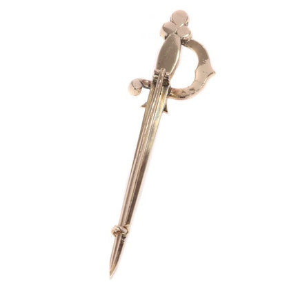 Antique Dutch Diamond Rapier Sword Brooch