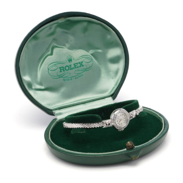 Vintage Rolex Precision Diamond Cocktail Watch