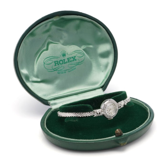 Vintage Rolex Precision Diamond Cocktail Watch