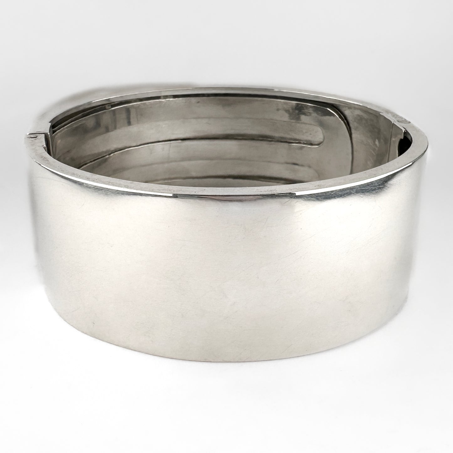 Victorian Silver Belt Cuff Bangle Bracelet