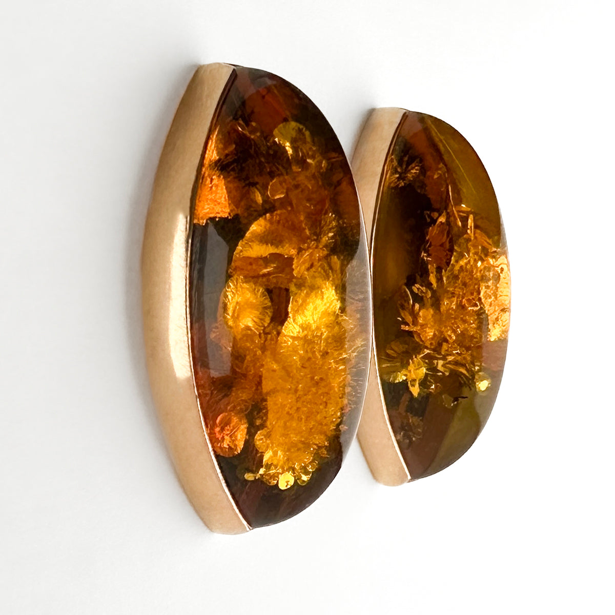 Vintage Amber Earrings