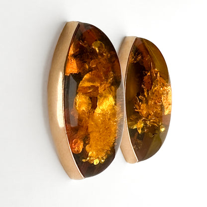 Vintage Amber Earrings