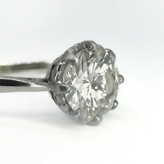 1.37ct Diamond Solitaire Ring