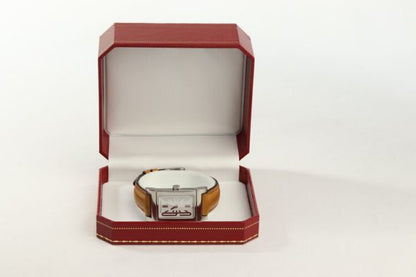 Bvlgari Rettangolo Ladies Stainless Steel Quartz Watch