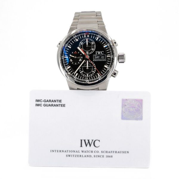 IWC GST Rattrapante 3715 Split Second 43mm Stainless Steel Automatic Watch, with box and papers