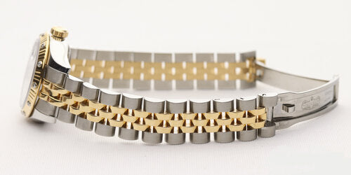 Rolex Oyster Perpetual Lady Datejust 179313 Diamond Bezel Watch