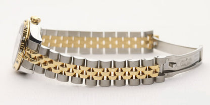 Rolex Oyster Perpetual Lady Datejust 179313 Diamond Bezel Watch