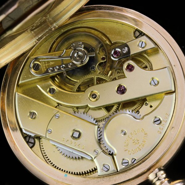 Antique Vacheron and Constantin 14ct Gold Pocket Watch, Retailed by Carl Ranch, KJΦBENHAVN (SIC), Circa 1918