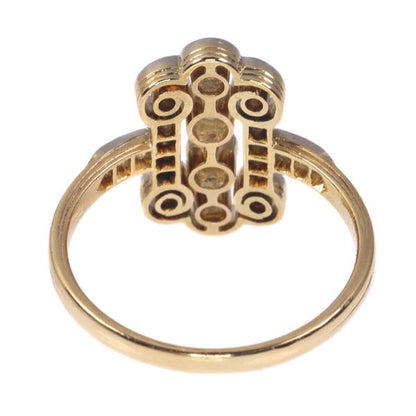 Antique Art Deco Old Brilliant Cut Diamond Ring