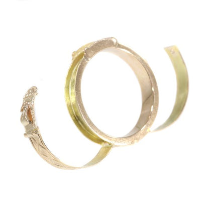 Antique Victorian 18ct Gold Ring with Secret Compartment