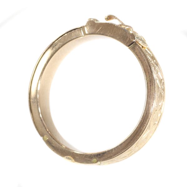 Antique Victorian 18ct Gold Ring with Secret Compartment