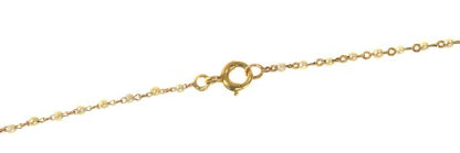 Antique French 18ct Gold Fine Necklace with Natural Seed Pearls, 19th century Circa 1870