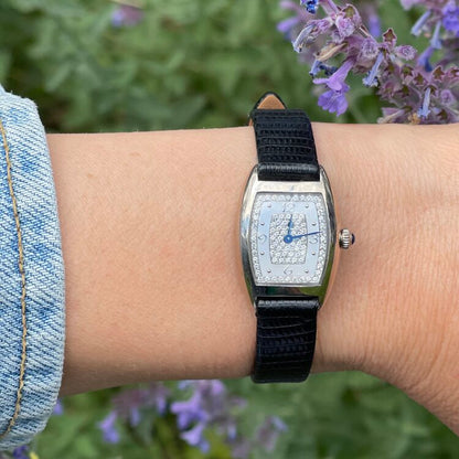 Franck Muller 18ct White Gold and Diamond Ladies Quartz Watch