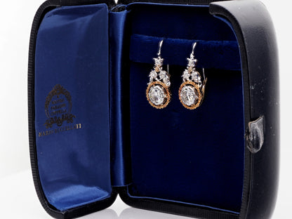 Exclusive Vintage Mario Buccellati 2.50ct Diamond Drop Earrings