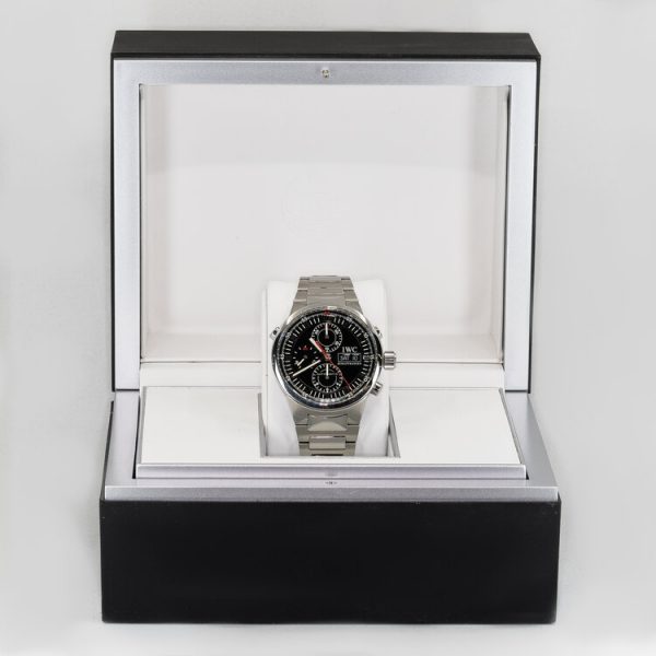 IWC GST Rattrapante 3715 Split Second 43mm Stainless Steel Automatic Watch, with box and papers