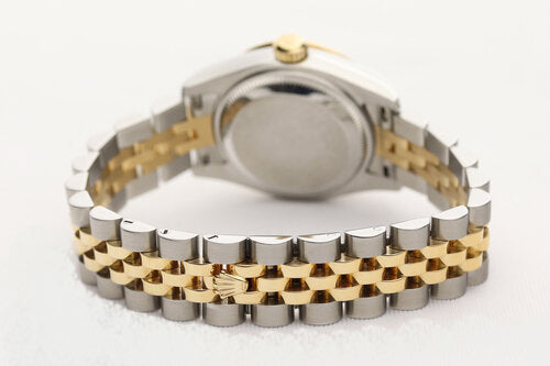 Rolex Oyster Perpetual Lady Datejust 179313 Diamond Bezel Watch