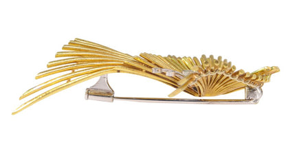 Vintage Diamond Set Butterfly Brooch