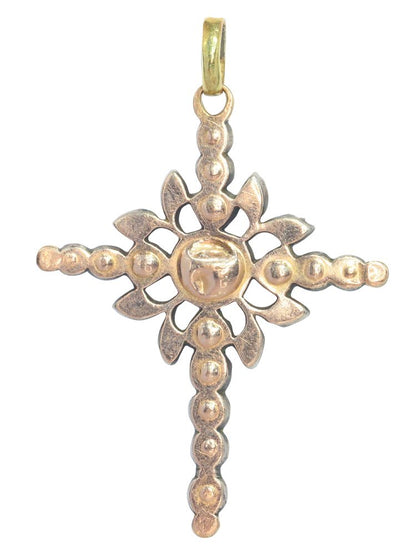 Antique Victorian Diamond Cross Pendant