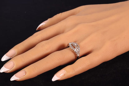 Art Deco Antique Old Cut Diamond Ring