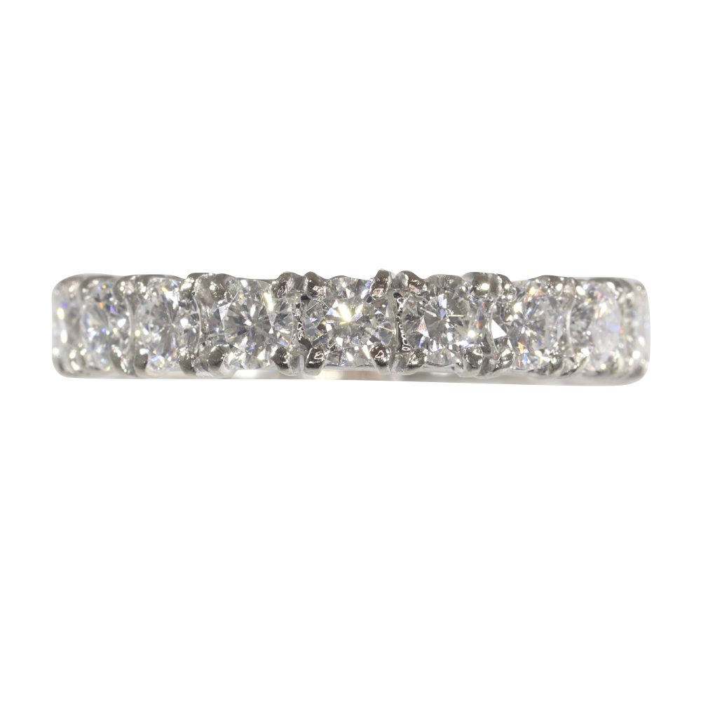 Vintage 3.20ct Diamond Full Eternity Ring
