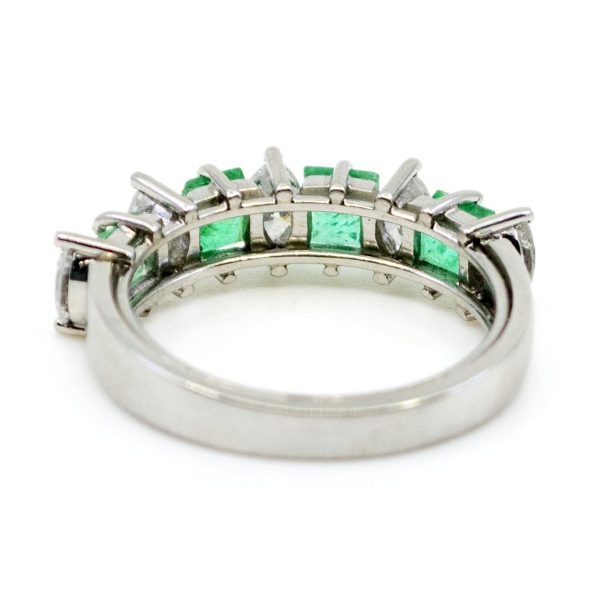 Vintage Emerald and Diamond Ring