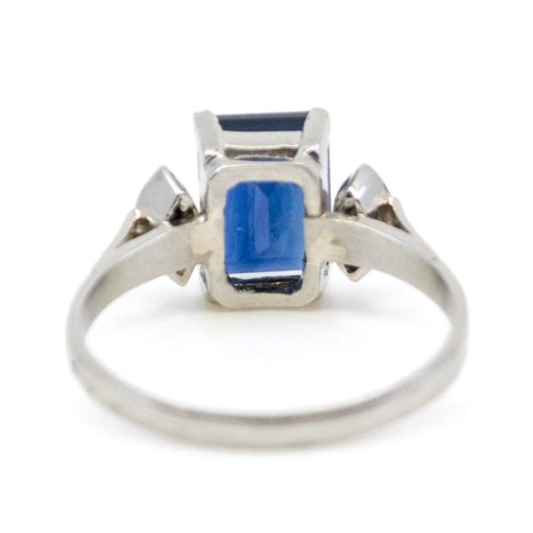 Vintage Sapphire and Diamond Ring
