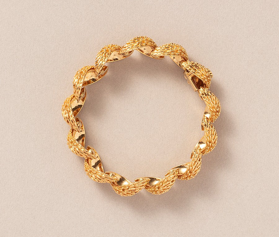 Vintage Van Cleef & Arpels 18ct Gold Bracelet