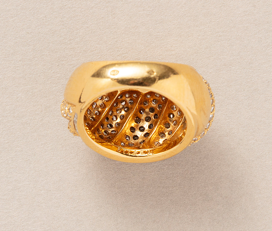 Van Cleef & Arpels 18ct Gold & Diamond Ring