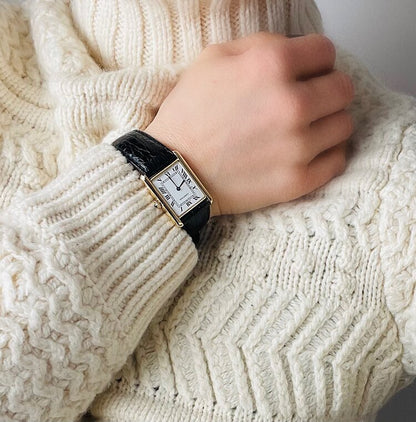 Vintage Cartier Tank 18ct Gold Watch