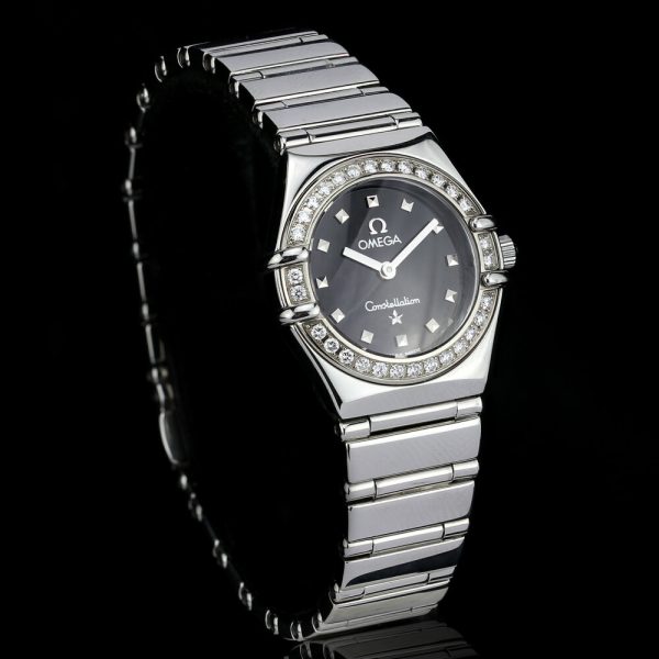 Omega Constellation My Choice Quartz Watch with Diamond Bezel