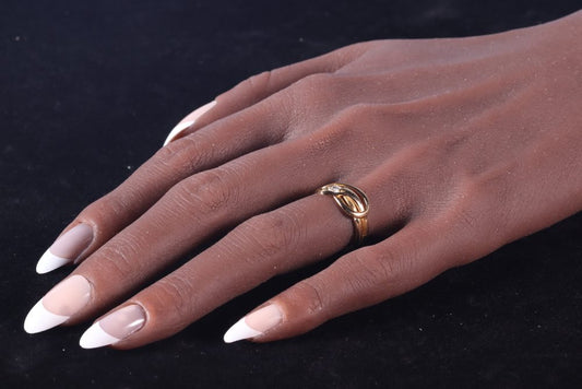 Antique snake ring model