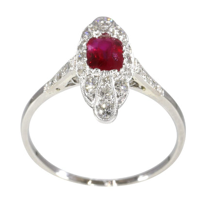 ruby and diamond ring