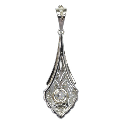 Diamond pendant side