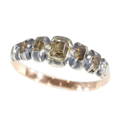 Baroque Diamond Ring From 1700